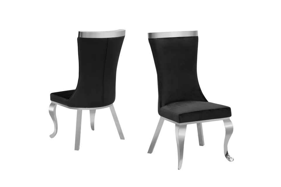 234_Chair_Black Silver